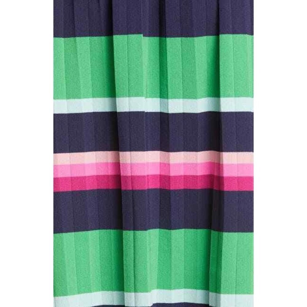 Ted Baker London Aliccio Supernatural Stripe Knit Skirt SZ 2 Ted US 6 NWT - Picture 6 of 6